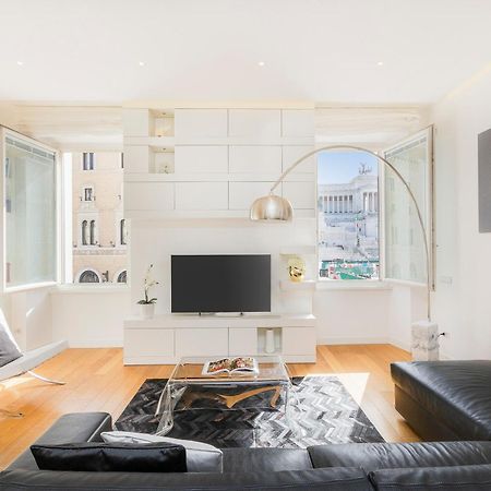 Amazing Vista Piazza Venezia Apartment Rome Bagian luar foto