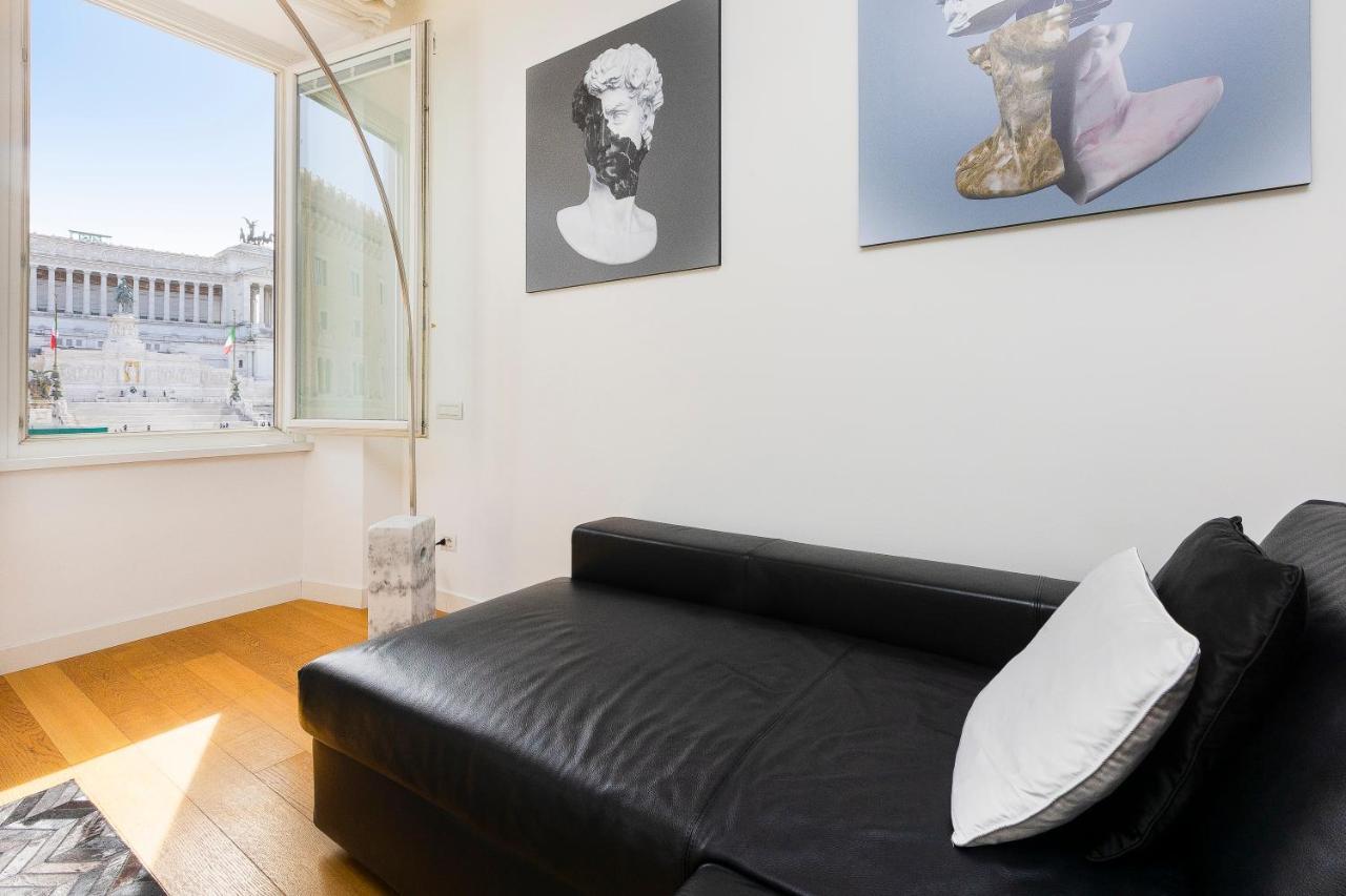 Amazing Vista Piazza Venezia Apartment Rome Bagian luar foto