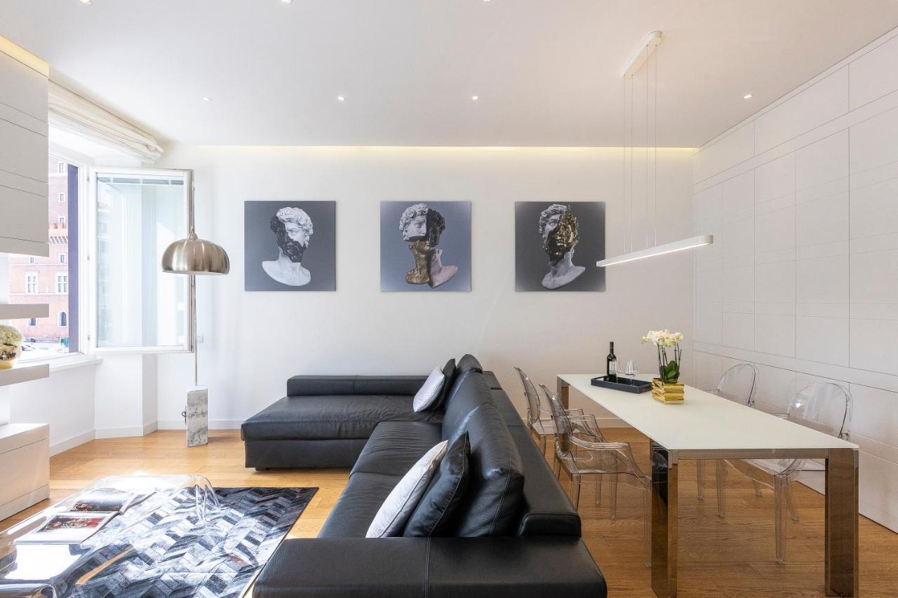 Amazing Vista Piazza Venezia Apartment Rome Bagian luar foto